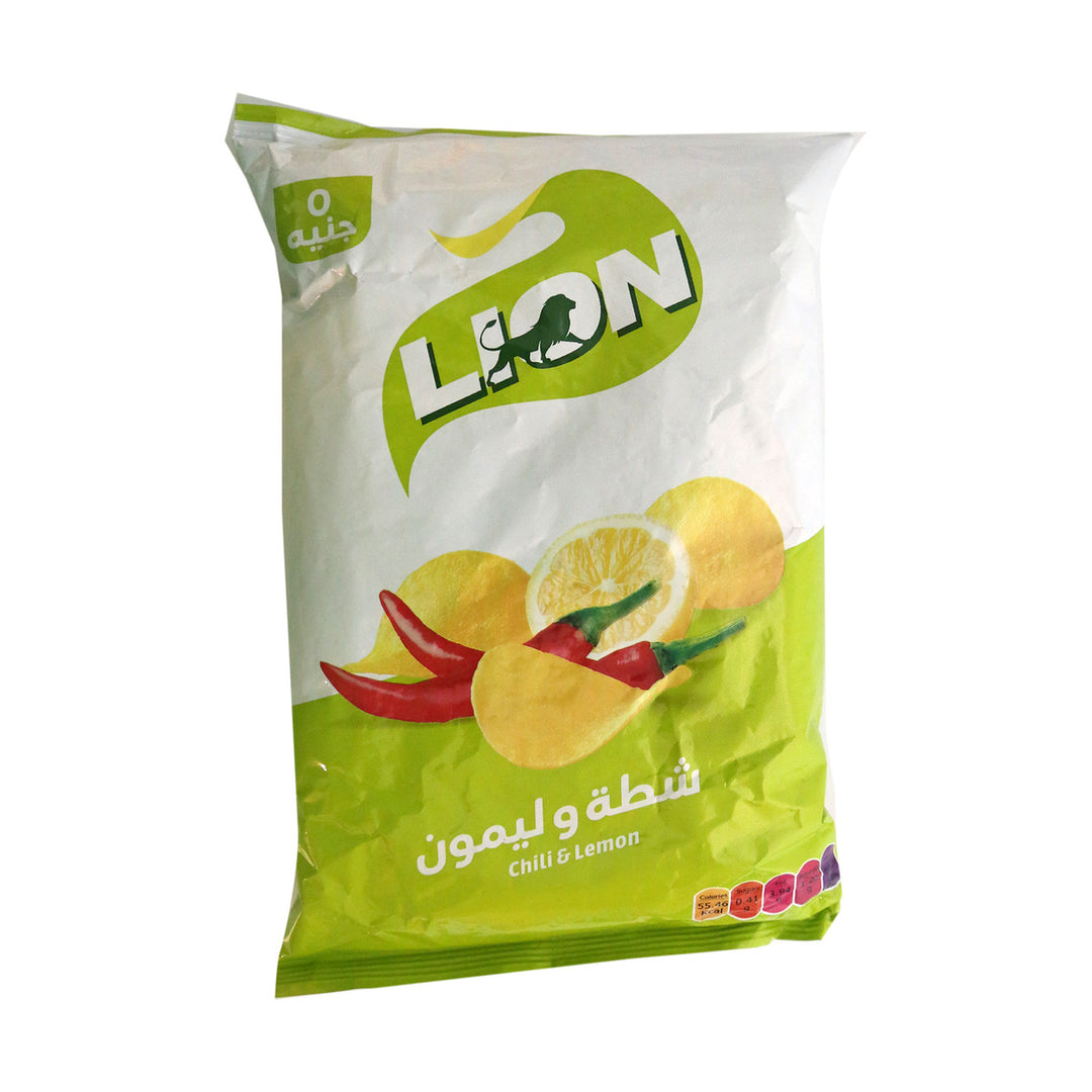 Lion Chips Chili & zitrone 90G