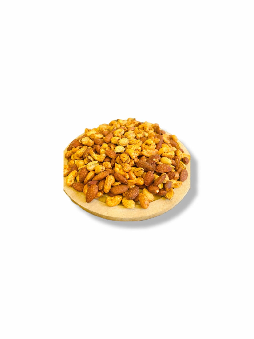 Getröstete & Gewürzte Nüsse ( Cashew, Pistazien und Mandeln)