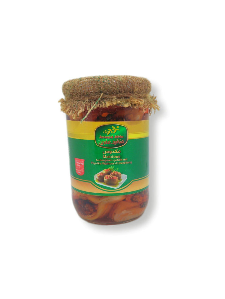 Anaqid Afrin Makdous Extra  650 G