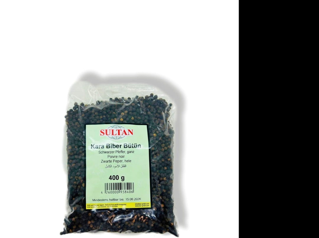 Sultan schwarzes Pfeffer ganz 400G