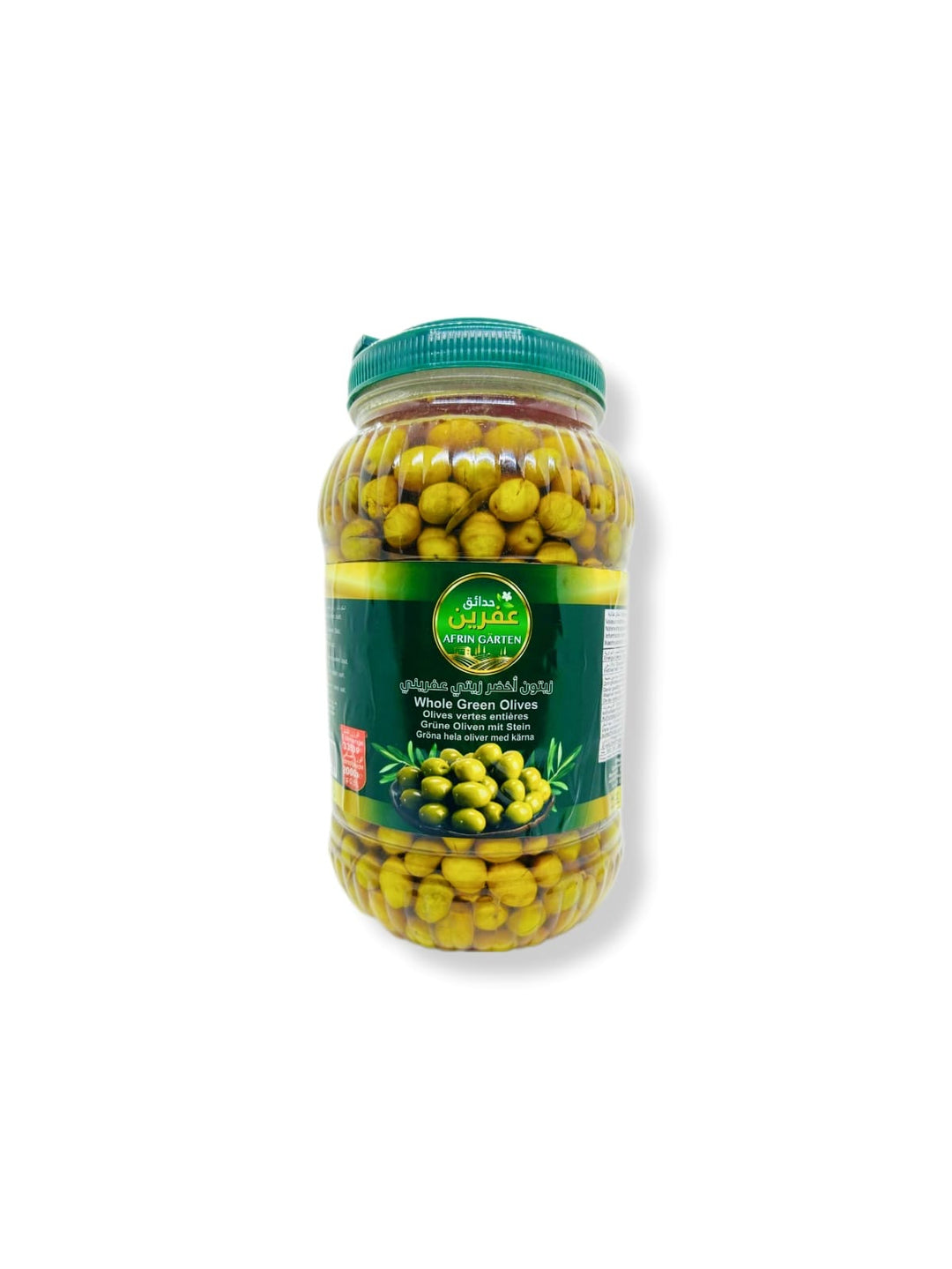 Anaqid Afrin Afrini Grüne Oliven Zeyti 2 KG