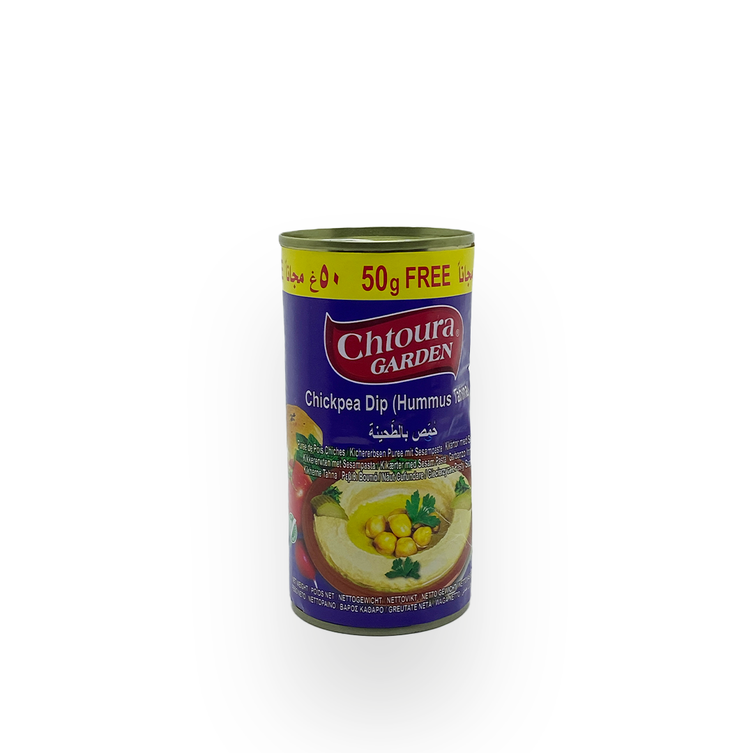 Chtoura Gardem Hummus mit Semas Paste 350g+ 50 free