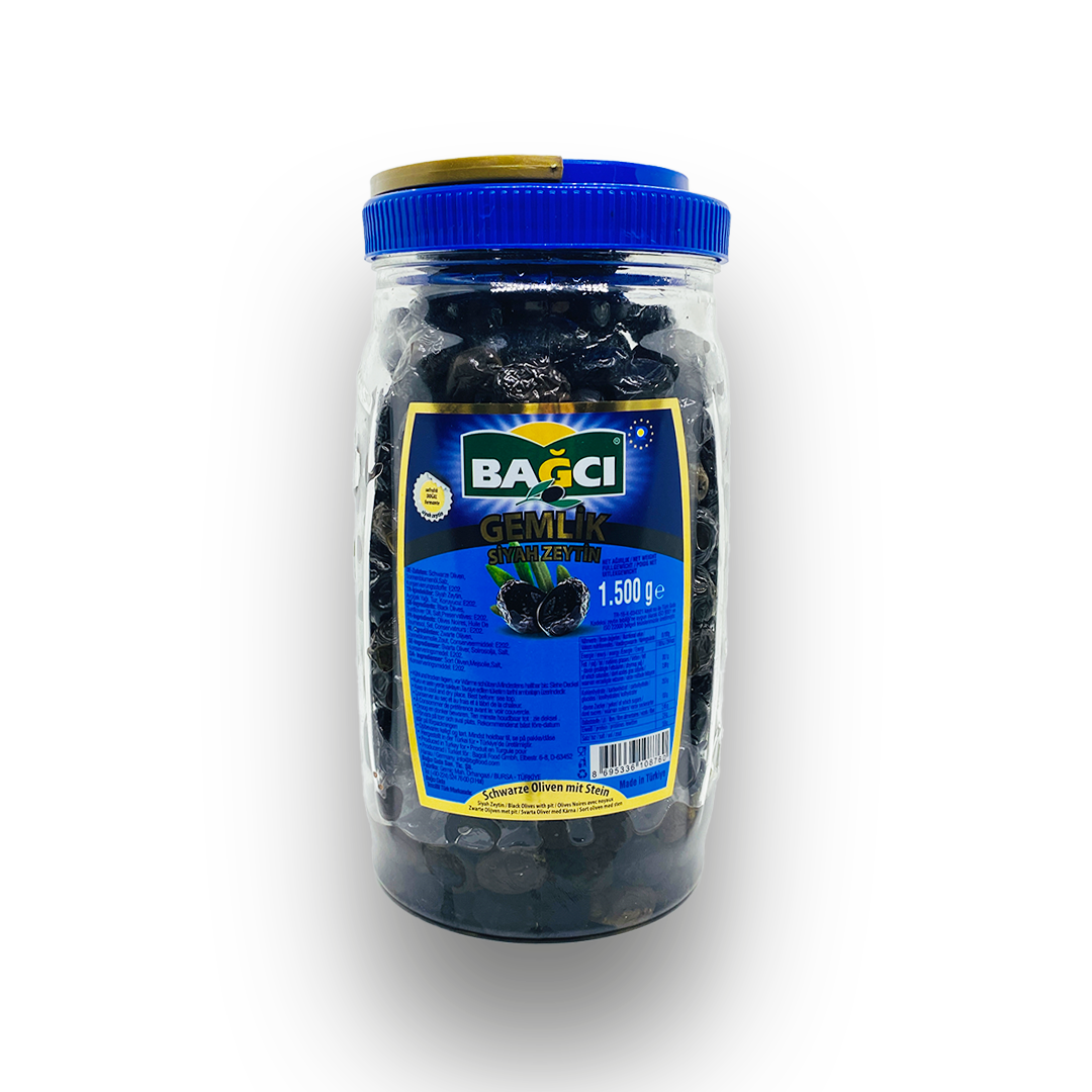Bagci Schwarze Oliven 1500g
